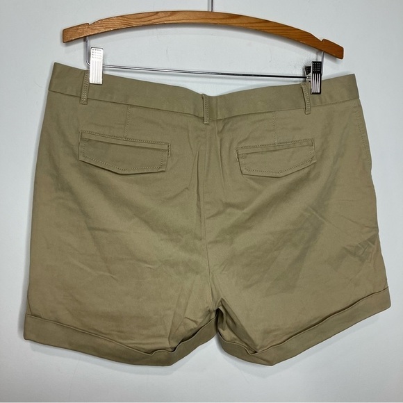 Banana Republic City Chino cuffed shorts size 12 - Picture 5 of 7